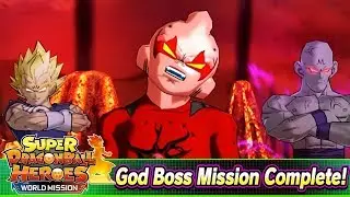 How to Beat Dark Demon God Buu Saga: God Boss Difficulty | Dragon Ball Heroes: World Mission