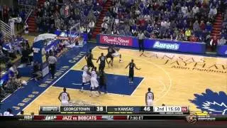 Scouting Andrew Wiggins - Georgetown vs Kansas (2013-Dec-21)