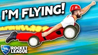 Rocket League, but your BODY moves your car!