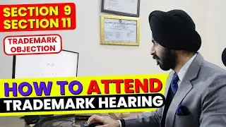 How to Attend Trademark Objection Hearing Online | Trademark Hearing Process in India | Trademark