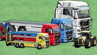 Interessante kleine bis RIESIGE MAN-LKWs & Claas-Traktoren! FS22
