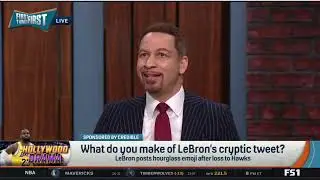 FIRST THINGS FIRST  Nick Wright reacts LeBron James cryptic tweets timeline