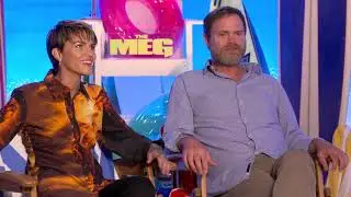 Exclusive The Meg Interview with Ruby Rose and Rainn Wilson!