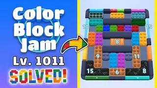 Color Block Jam Level 1010 (1011) | Every Puzzle Solved! 🎯