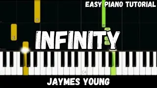 Jaymes Young - Infinity (Easy Piano Tutorial)