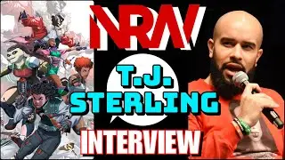TJ Sterling, Comics Creator, of RAE Comics' Joystick Angels! #NRW Interview! #NerdsRuleTheWorld!