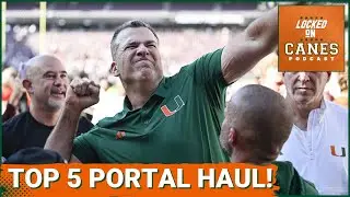 REVEALED: Miami Hurricanes DEFY Odds&mdash;Top Five Transfer Class With QUALITY Not QUANTITY