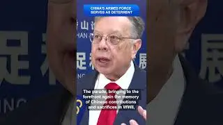 Military Expert: China's armed force serves as a deterrent