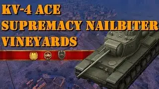 KV-4 Ace | Supremacy Nailbiter at Vineyards | WoT Blitz