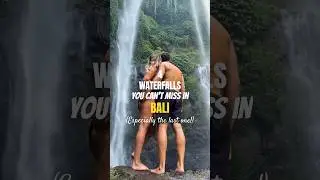 4 of the BEST waterfalls Bali that you CANNOT miss in Bali! #shorts #bali #waterfall