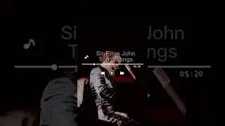 Sir Elton John - Top 3 songs 1980's 🔥 #viralshorts #musicshorts #80smusic #oldbutgoldmusic