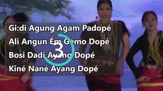 Téna po:lo kardungku  scrolling karaoke//famous singer Lt. Zubeen Garg