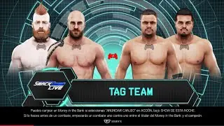 WWE 2k19 The Bar vs The Colons - Tag Team