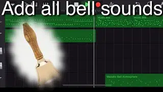 how to add all the bell sounds in GarageBand (musicbox, vibraphone) in IOS and Android