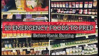 Stockpile These Prepper Items Now Before Panic Buying & Empty Shelves