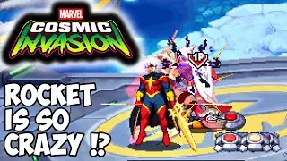 Ракета и Фила-Велл могут быть безумны!? Космическое вторжение Marvel