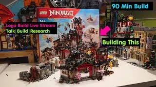 Lego Ninjago Live Stream | Building Ninjago The Old Town | Lego Talk Research & Build