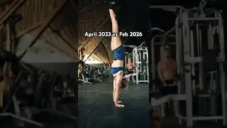 Преображение за 3 года 🖤 Освойте стойку на руках вместе со мной 💪