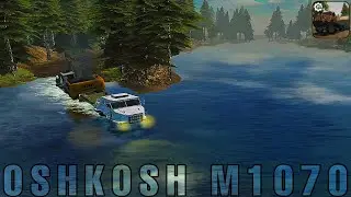 Oshkosh M1070 Excavator VS Flood Map - RTHD 2022 Gameplay
