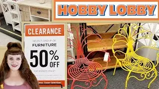 RUN To Hobby Lobby! *FURNITURE CLEARANCE* Shop With Me Walkthrough 2022