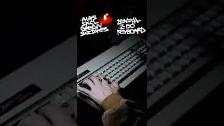 Alps SKCL Green Switch Sound Test | Vintage Keyboard #shorts