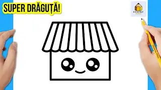 Cum să Desenezi o Casă 🏠 | Uşor Pas cu Pas