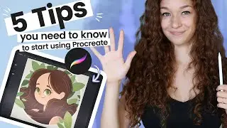 5 Procreate Tips You NEED To Know As A Beginner • iPad Drawing • Pro Illustrator Advice