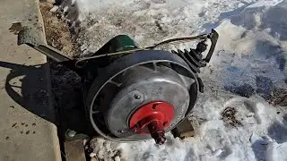 Двигатель для стиральной машины Maytag Model 92 Multi-Motor 2-тактный, 1937 года выпуска.