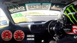 BYP Racing - Daniel Honda EK Civic WTAC 2015 Clubsprint Champion SMSP 1:39