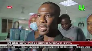 Accident Victims Support Ghana Supports an unknown victim.