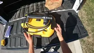 Unboxing the Dewalt Cordless 7.5L Shop Vac. Is it Worth the money??