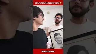 @CarryMinati Roast Sourav Joshi 😂 - Sourav Joshi Carryminati Sketch #shorts #carryminati