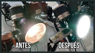 Cambiar a luz LED H4 a DT 150 / 125 Delivery