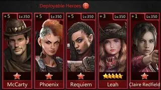 Puzzles and Survival, Ultimate Challenge Level 230, Can Only Use Red Heroes.