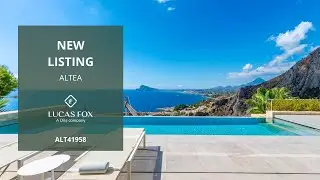 Unique, luxury villa with breathtaking sea views, privacy and an infinity pool for sale in Mascarat