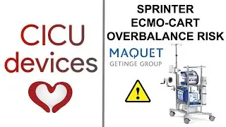 SPRINTER ECMO CART - OVERBALANCE RISK, SAFETY ALERT 25-08
