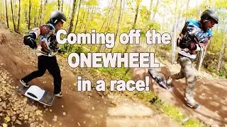 Racing With Onewheel GT MTE 5 inch hub with a thrill!!