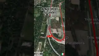 Monza Circuit Old Layout #Shorts