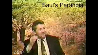 2-5-94 HISTORY OF DAVID&rsquo;S RISE TO POWER - Saul's Paranoia