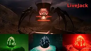 Choo Choo Charles Monster vs granny #shortslive #horrorgaming