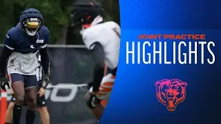 Bears and Bengals joint practice highlights | Chicago Bears
