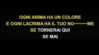 Ovunque sarai (Irama) Karaoke, Strumentale con Cori, Lower Key -2 Semitoni