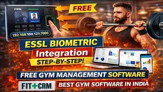 FREE Gym Management Software with ESSL Biometric | Best Gym Software India 2026