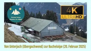 Oberallg&auml;u: von Unterjoch zur Buchelalpe (20. Februar 2025)