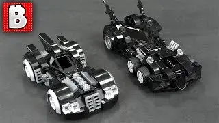 LEGO Batman Arkham Asylum & Injustice Batmobile Custom MOCs Review!