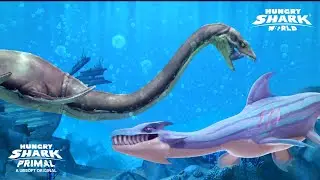THALASSOMEDON VS NESSIE - Hungry Shark Primal VS Hungry Shark Evolution