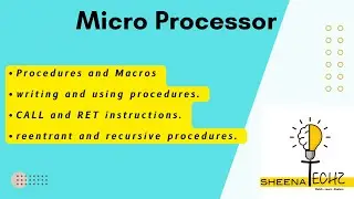 Procedure  and Macros in Microprocessor