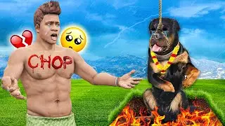 Last Day Of Chop In GTA 5 | Good Bye Chop 😭