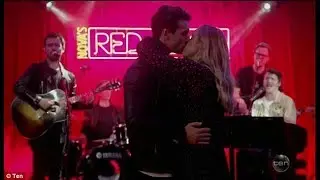 The Bachelor's Elise Stacy teases that she has stayed the night with Matty J after revealing he...