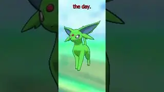 How to get ALL of the EEVEELUTIONS in Pokemon Go #shorts  #pokemon #pokemongo